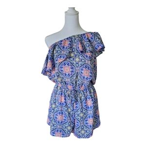 Bebop Multi-Color Design Romper Size XL
